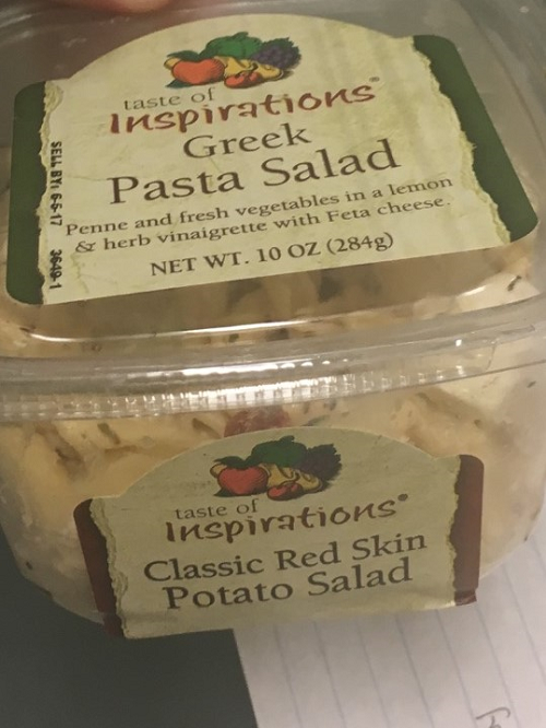 Hannaford Supermarkets Issues Allergy Alert on Undeclared Milk in Taste of Inspirations Greek Pasta Salad Net. Weight 10 oz. (284g)
